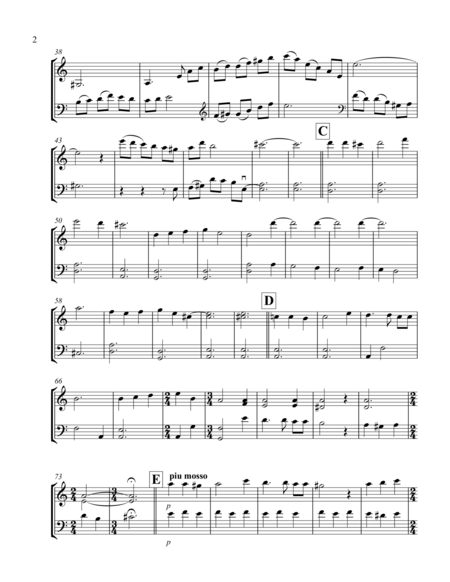 The Coventry Carol For Violin Cello Duet Page 2