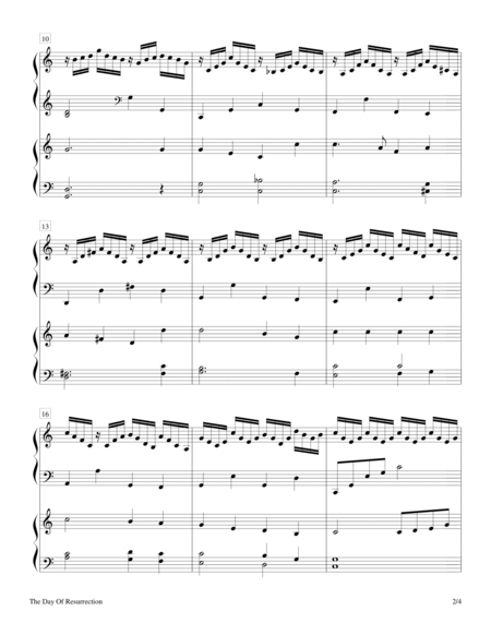 The Day Of Resurrection 2 Pianos 4 Hands Page 2