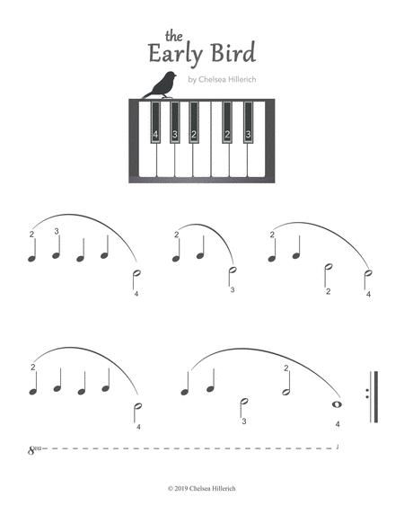 The Early Bird Piano Solo With Accompaniment Page 2