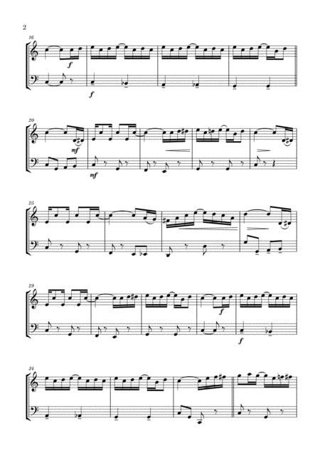 The Entertainer For Flute And Cello Page 2