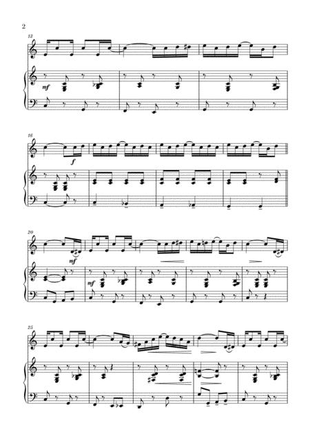 The Entertainer For Oboe And Piano Page 2