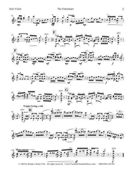 The Entertainer Solo Violin Viola Cello Page 2