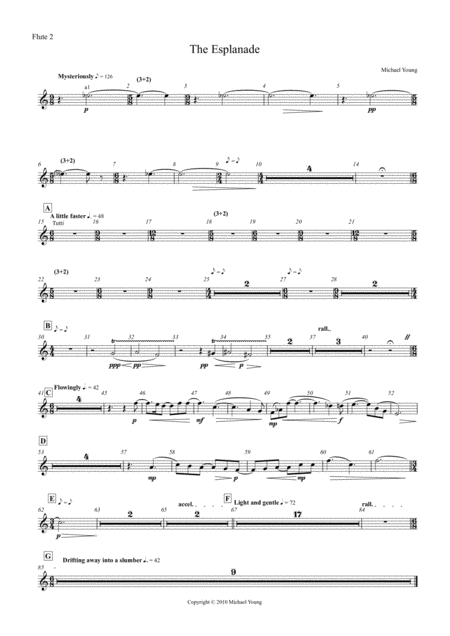 The Esplanade Concert Band Parts Page 2