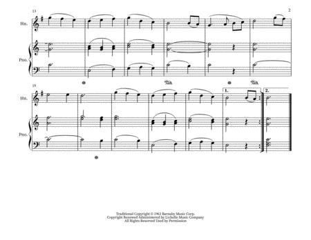 The First Noel French Horn And Piano Page 2