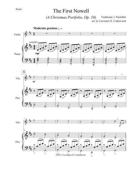 The First Nowell For Solo Violin Page 2