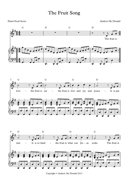 The Fruit Song Page 2