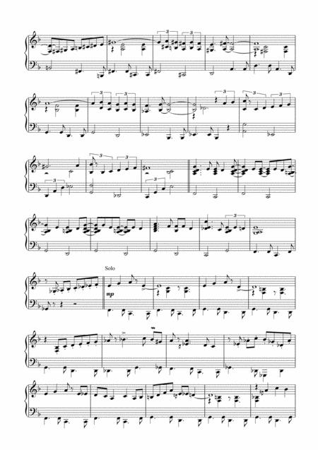 The Girl From Ipanema Garota De Ipanema For Piano With Solo Improvisation Part Page 2