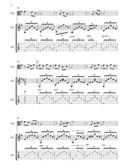 The Godfather Love Theme For Viola And Acoustic Guitar Page 2