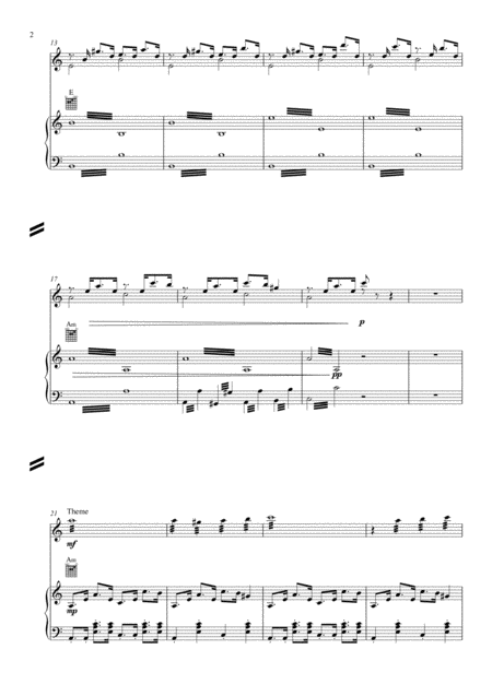 The Grand Budapest Hotel A Prayer For Madame D For Guitar And Piano Score And Parts Page 2