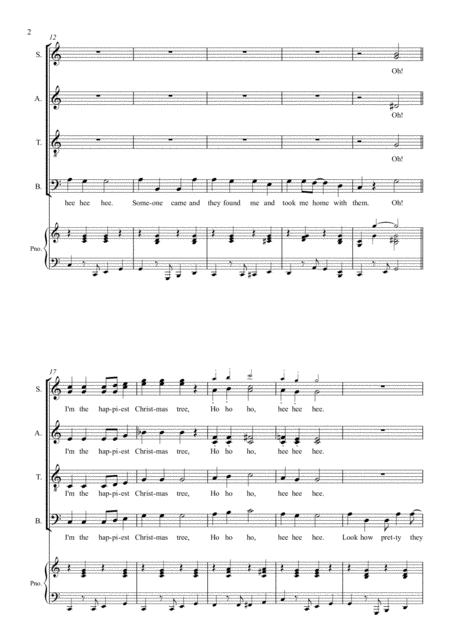 The Happiest Christmas Tree Satb Page 2