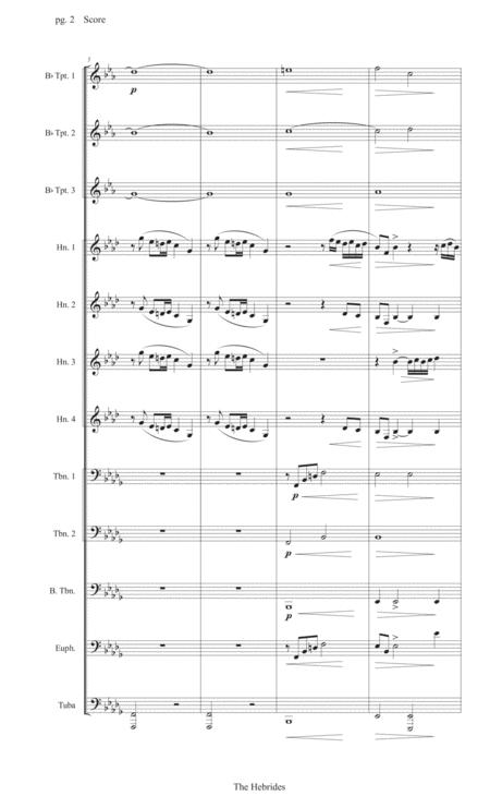 The Hebrides Fingals Cave Overture Page 2