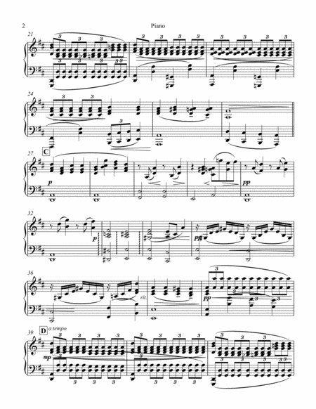 The Holy City Piano Part Page 2