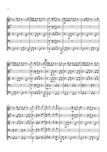 The Knack My Sharona For Brass Quintet Page 2
