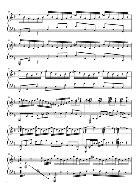The Legend Of Zelda Great Fairy Fountain Piano Solo Page 2