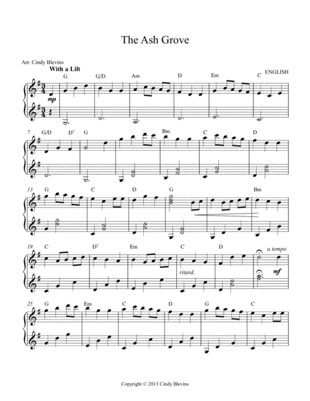 The Little Drummer Boy For Female Voice Quartet With Pianoforte Accompaniment Page 2
