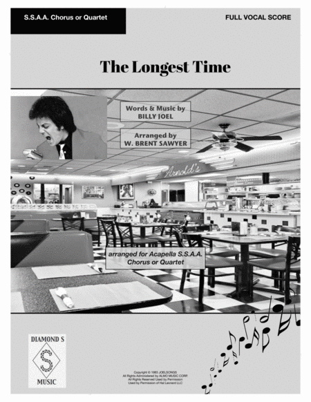 The Longest Time By Billy Joel For A Cappella Ssaa Chorus Page 2