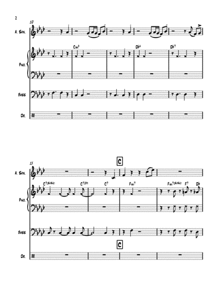 The Look Of Love Arr For Jazz Quartet Page 2