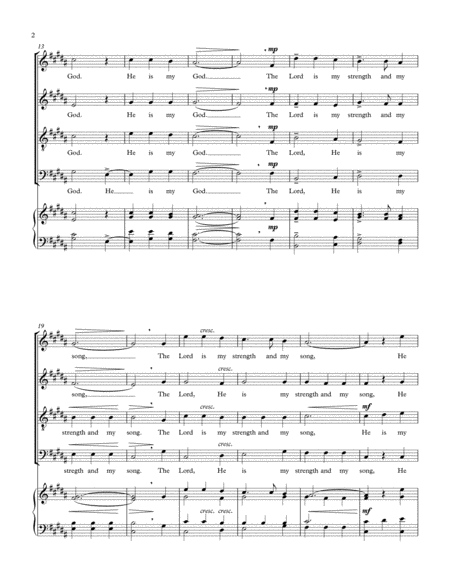 The Lord Is My Strength And My Song Page 2