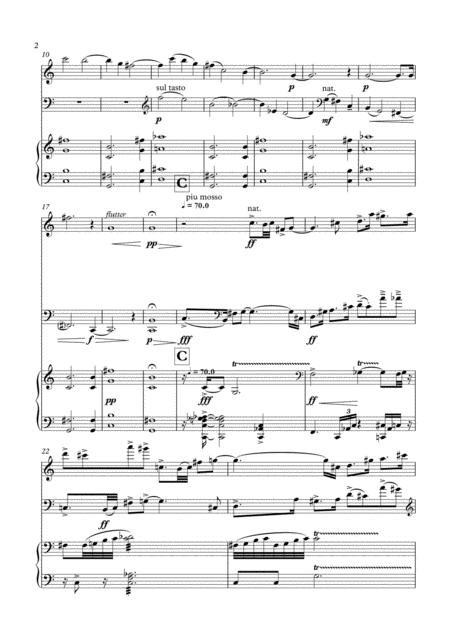 The Lost Romantica For Flaut Cello Pianoforte Page 2