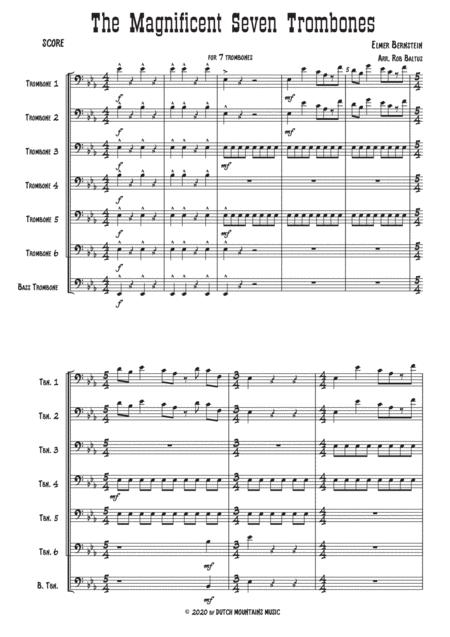 The Magnificent Seven Trombones Page 2