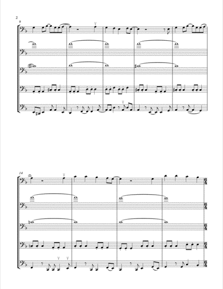 The Man Who Sold The World Cello Quintet David Bowie Arr Cellobat Page 2