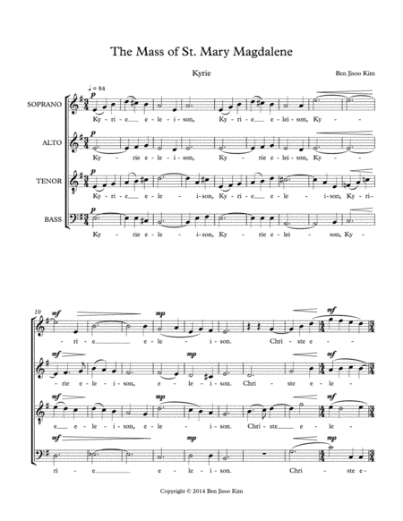 The Mass Of St Mary Magdalene Page 2