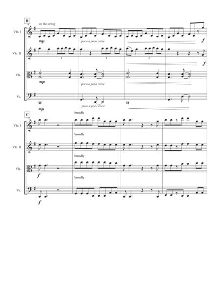 The Middle For String Quartet Page 2