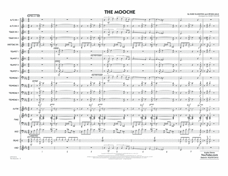 The Mooche Arr Mark Taylor Conductor Score Full Score Page 2