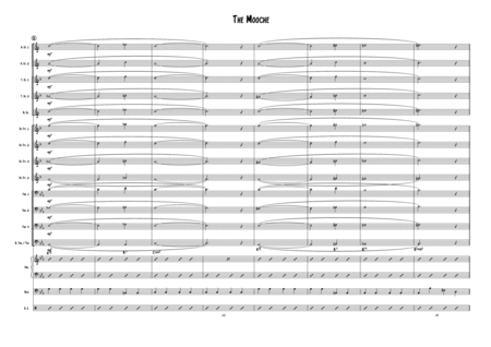 The Mooche For Big Band Page 2