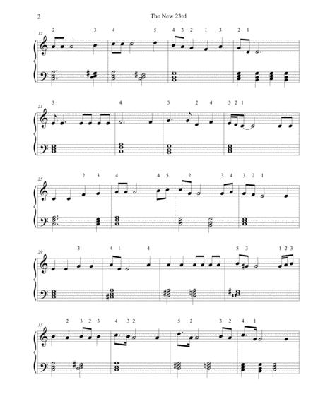 The New 23rd For Easy Piano Page 2