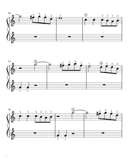 The Office Theme Song For Beginner Piano Page 2