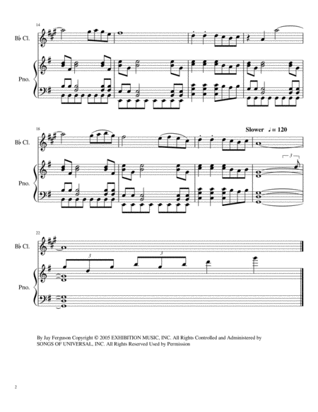 The Office Themesong For Clarinet Page 2