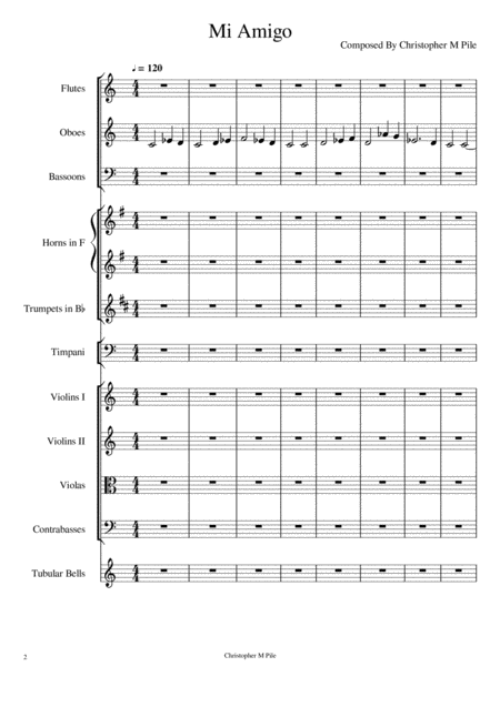 The Old Rugged Cross Original Version Recorder Quartet Page 2