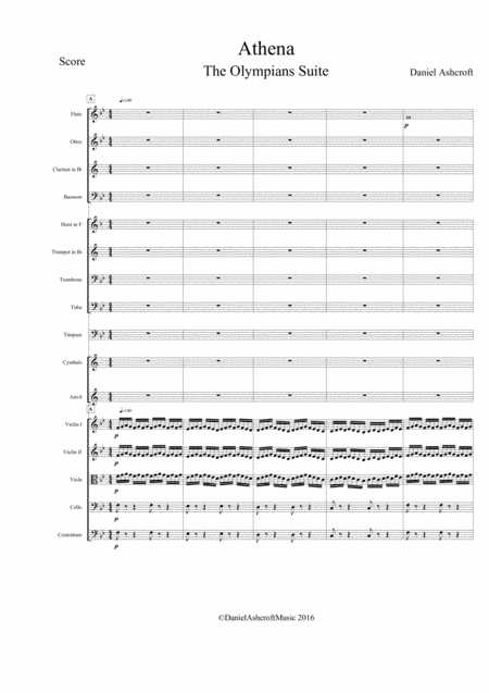 The Olympians Suite Athena Score Only Page 2