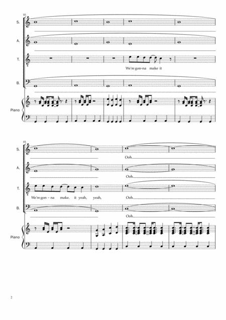 The Only Way Is Up Arranged By Giancarlo Galliani Pecchia For The Pink Singers Page 2