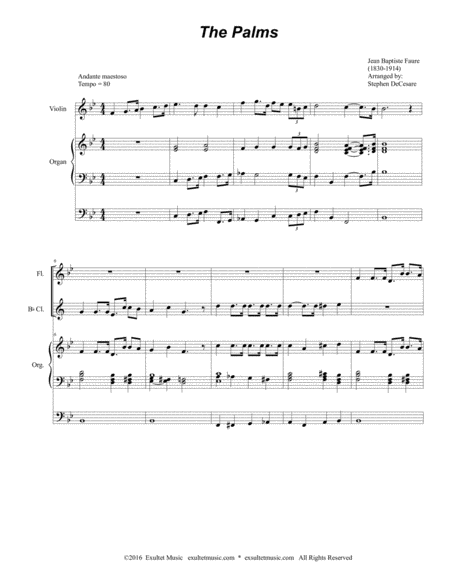 The Palms Duet For Flute And Bb Clarinet Page 2