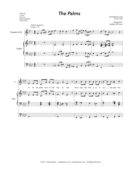 The Palms For 2 Part Choir Sa Page 2