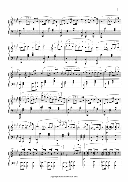 The Phoenix Waltz Piano Solo Page 2