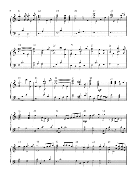 The Power Of The Cross Oh To See The Dawn 3 Octave Handbells Page 2