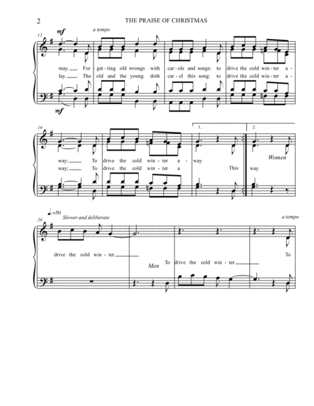 The Praise Of Christmas Satb Page 2