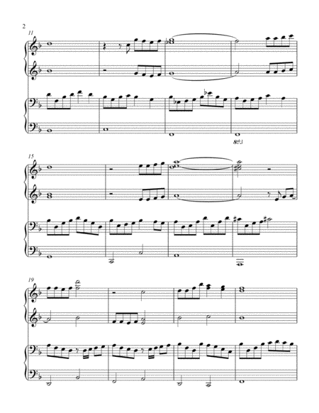 The Prayer 1 Piano 4 Hand Duet Page 2