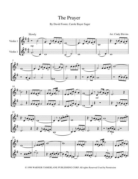 The Prayer For Violin Duet Page 2