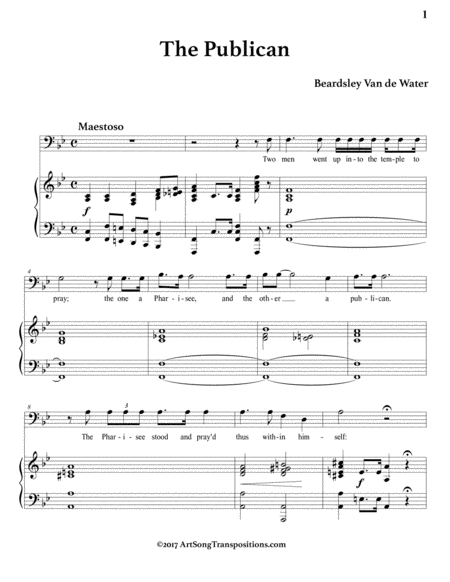 The Publican B Flat Major Bass Clef Page 2