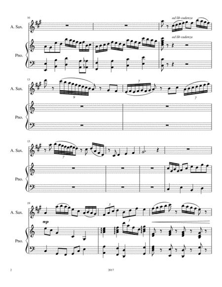 The Quiet Way You Move Me For Alto Flute And Piano Page 2