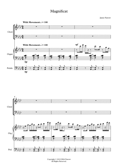 The Shinfield Service Evening Canticles For Unison Satb Choir And Organ Page 2