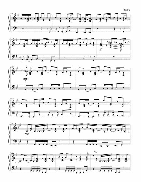 The Sign Piano Solo Page 2