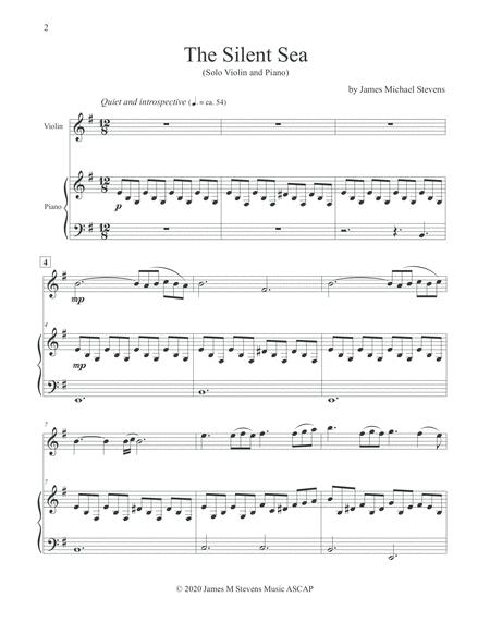 The Silent Sea Violin Piano Page 2