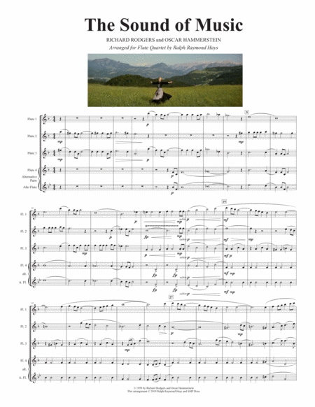 The Sound Of Music For Flute Quartet Page 2