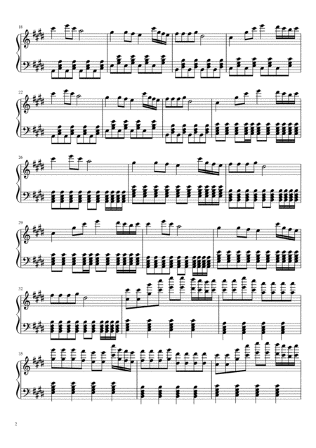 The Spectre Alan Walker Piano Music Sheet In C Minor Page 2