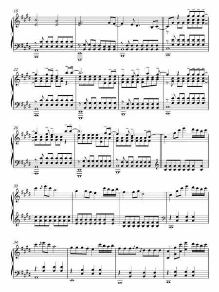 The Spectre Alan Walker Piano Sheet Music Page 2
